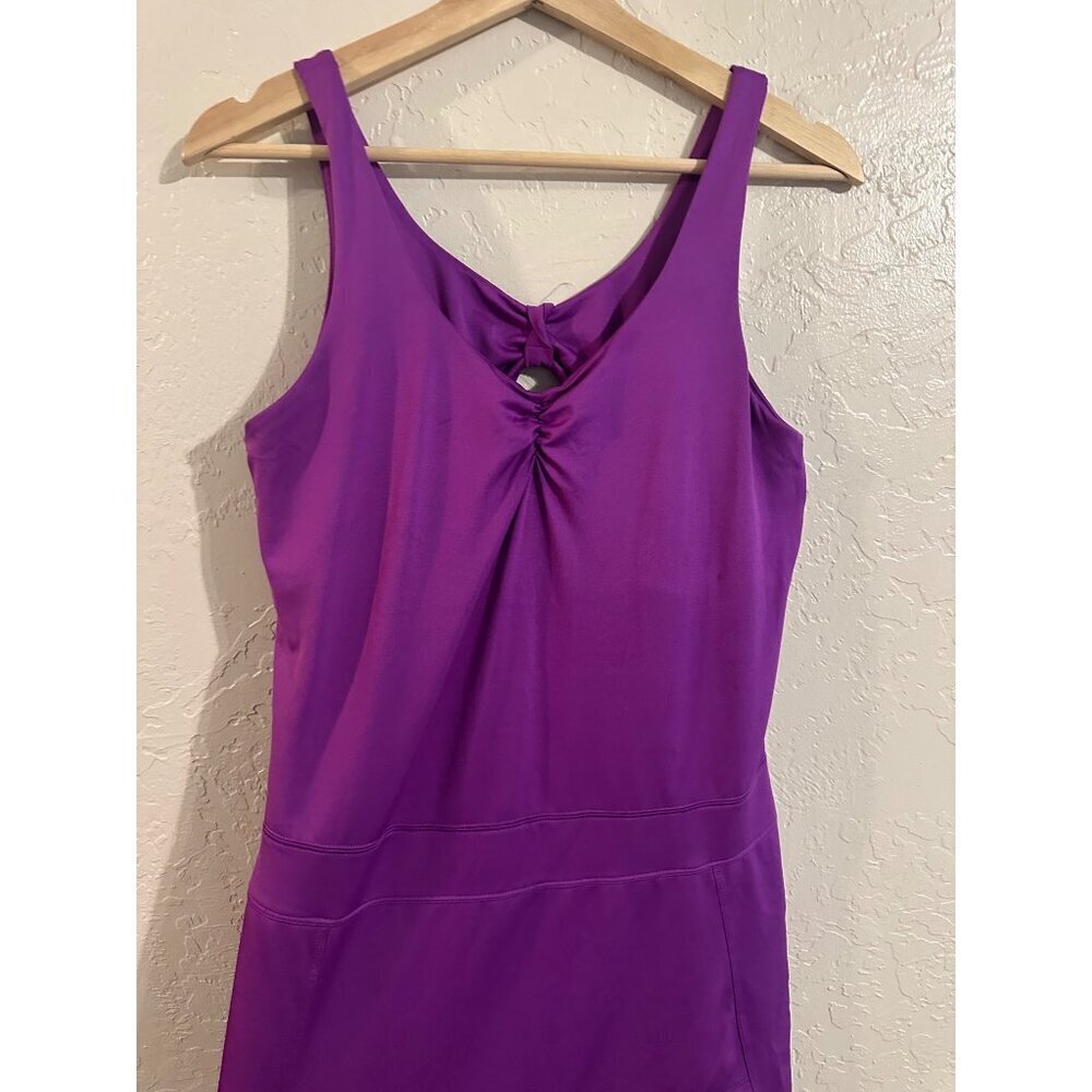 Y Calvin Klein Performance Quick Dry Purple Athletic Dress - Picture 3 of 10